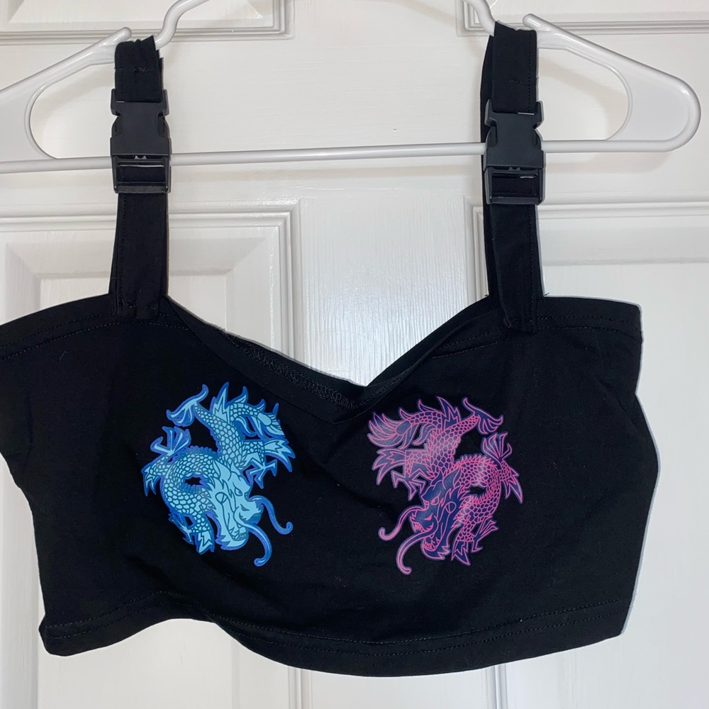 Black Crop Top